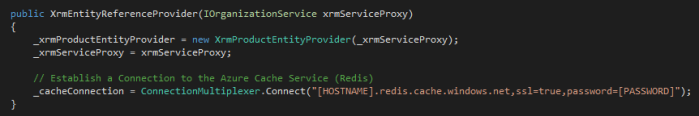 Entity Reference Provider - Constructor